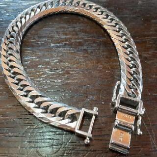 プラチナ　pt850 喜平　ブレスレット　トリプル