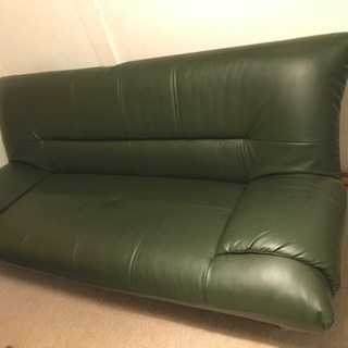 3人掛けソファーベッド　2年使用