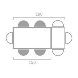 値下げ！高品質のダイニングをお探しの方へ！moda en casa伸長式テーブルセット