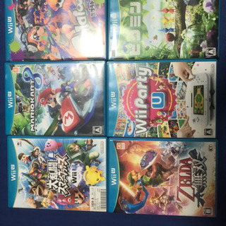 Wii+カセット6つ Wii - wii カセットの通販 by わーたく's shop｜ウィーならラクマ