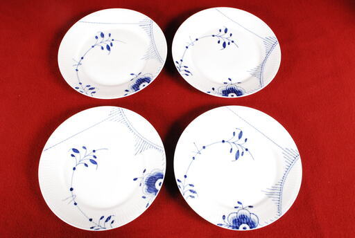 ロイヤルコペンハーゲン プレート ブルーフルーテッド メガ 22cm 1枚