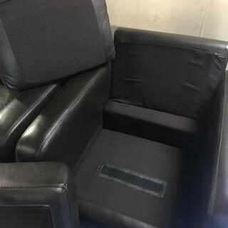 エココロ上北沢】IDC大塚家具 1Pソファ×2◎セット販売【都内配送3300 