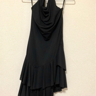 INGNI イング アシンメトリー ドレス ブラック 黒 Sサイズ