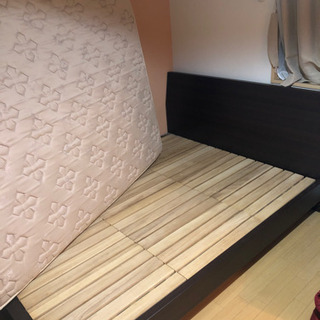 ニトリのワイドダブルサイズベッド