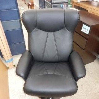 PayPay対応 ニトリ NITORI パーソナルチェア 黒 ブラック 合成皮革 