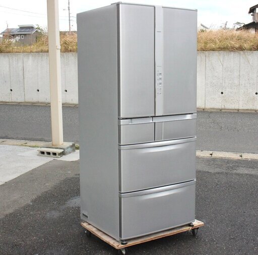 大型冷蔵庫✨日立◆HITACHI✨R-SF62ZM✨616L◆2010年製✨SH型◆真空チルドS✨フレンチドア◆観音開き