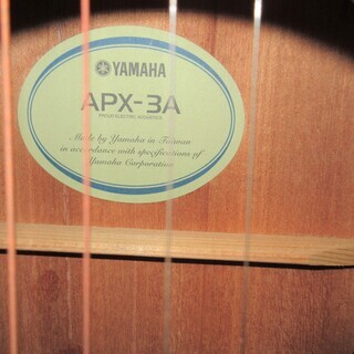 ☆ヤマハ YAMAHA APX-3A エレアコ エレクトリック・アコースティック