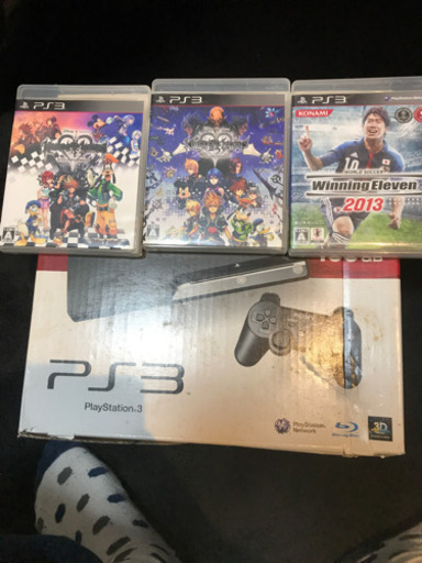 PS3本体とソフト3本
