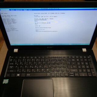 02]第7世代CPU搭載ノートパソコン！acer Aspire E5-575