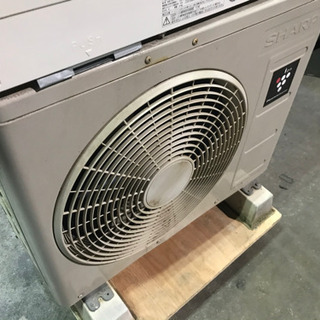 福岡市内取付工賃込み　シャープ  エアコン　6畳　2011年