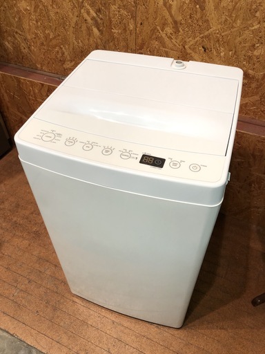 【管理KRS109】TAGlabel by amadana 2018年 AT-WM55 5.5kg 洗濯機