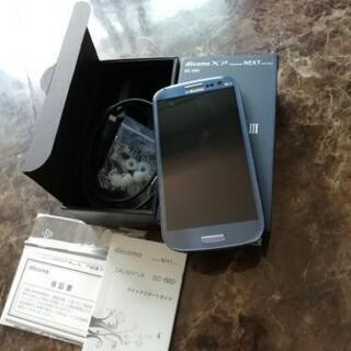 Samsung GALAXY s3 カバー付 スマホ本体 ドコモ