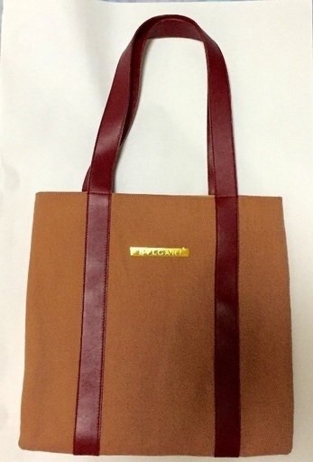ブルガリ トートバッグ ワインレッド