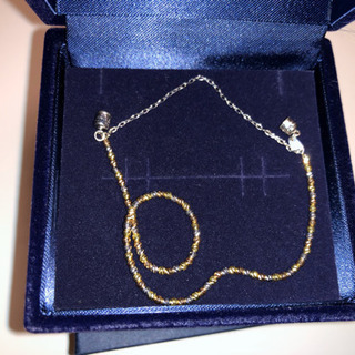 希少⭐️18金ミラーカットブレスレット