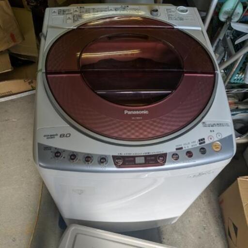 パナソニック全自動洗濯機　型番NA-FS80Hg3  2012年8キロ!