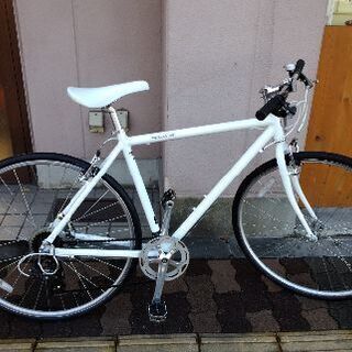ホワイトアルミロードバイク 700C ホワイト アルミロードバイク 700C ホワイト アルミフレーム ロード