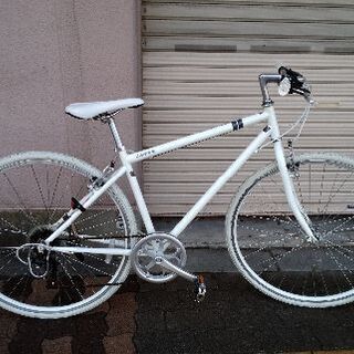 シークレットコード[SDC700] クロスバイク 6speed/ホワイト