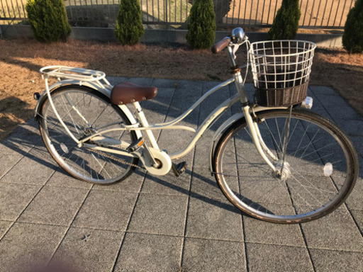 受け渡し予定者決定 自転車 26インチ 白 女の子 Rsmy 高松の自転車の中古あげます 譲ります ジモティーで不用品の処分