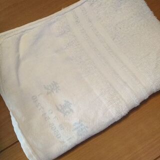 雑巾の材料に。使い古しタオル