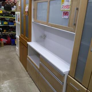 1223-02 2面レンジボード 140×48×180(cm) 食器棚 福岡 糸島 唐津