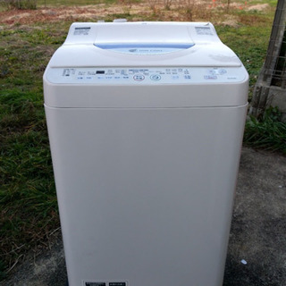 #s08 シャープ 5.5kg 洗濯機 ES-TG55L-A 2015年製
