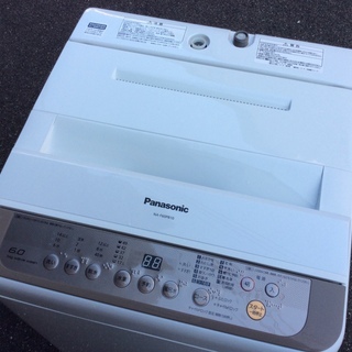 RKGSE-144】特価！Panasonic/6kg/全自動洗濯機/NA-F60PB10/中古/2017年 
