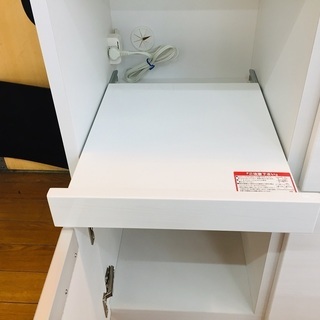 トレファク鶴ヶ島店】ニトリ 3枚扉レンジボード