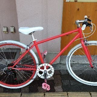 700c 6speed カラータイヤ ホワイト