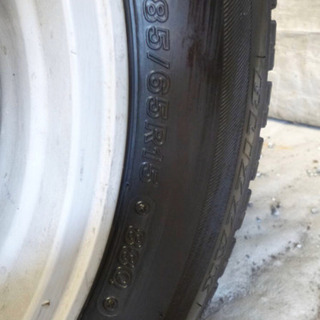 タイヤ、ホイール 30 プリウス純正ホイール付 185/65R15 BS BLIZZAK 