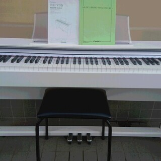 電子ピアノ CASIO カシオ PX-735WE 2011製 動作品 cervezartesana.es