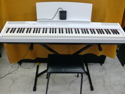 電子ピアノ YAMAHA ヤマハ P-105WH 2014製 動作品