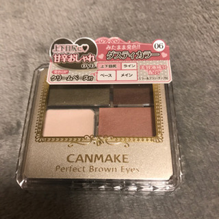 CANMAKE【新品未使用】パーフェクトブラウンアイズ06