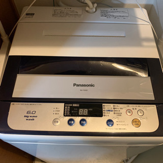 Panasonic全自動洗濯機です。