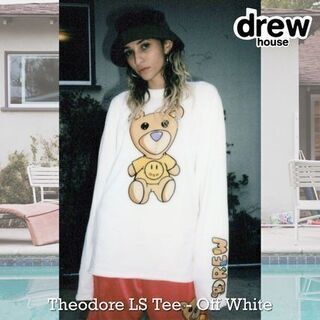 Drew House Theodore LS TEE 長袖シャツ くま ジャスティンビーバー