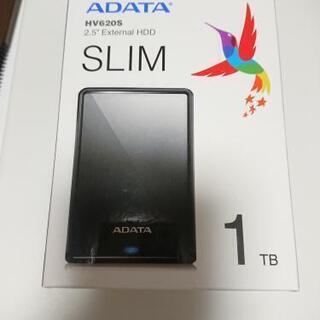【新品】ADATA HDD 1TB　値下　取引終了
