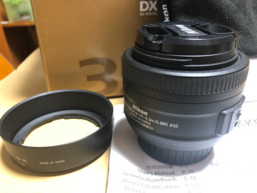 美品 ニコン 単焦点レンズ NIKKOR AF-S DX NIKKOR 35mm F1.8G