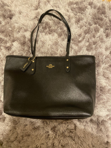 【美品】COACH バック　チャック付き