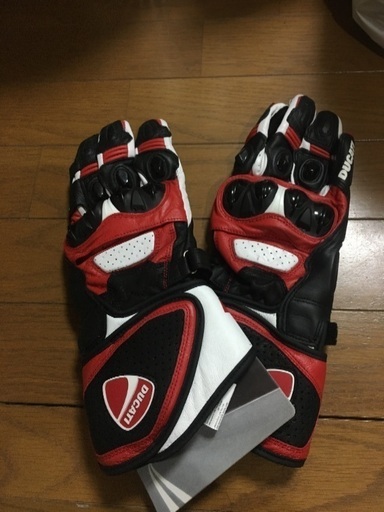 ルカリ Ducati レザー Mサイズ 0yjDK-m30953515741 レーシンググローブ