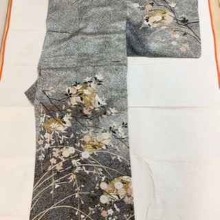 未使用品　訪問着　たたき染　高級　美品