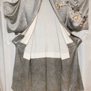 未使用品　訪問着　たたき染　高級　美品