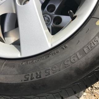 マツダ用アルミホイール付きノーマルタイヤ