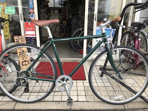 ウイークエンドバイクスのクロスバイク  とても綺麗な中古です