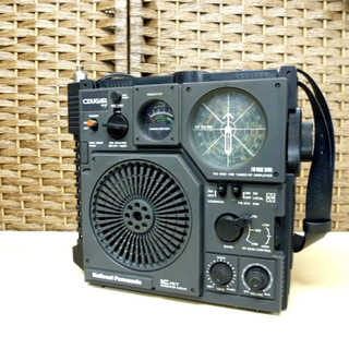 ジャンク National/Panasonic COUGAR クーガー No.7 RF-877 短波ラジオ