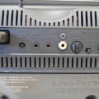 ジャンク JVC パワードウーハーCDシステム RV-NB90-B ツインウーハー