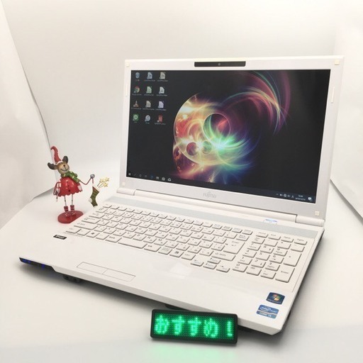【美品】富士通 Corei5 メモリ4GB 新品SSD128GB ノートパソコン