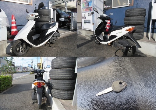 埼玉川口発！スズキ アドレスV50 ホワイト 即引渡し可能！