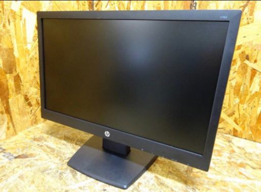 (4415-005)☆未使用品☆hp V194 Monitor 18.5インチ ワイド液晶モニター 2019年製 デスクトップ パソコン コンピューター 周辺機器