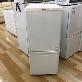 6ヶ月保証付き！Panasonic 2ドア冷蔵庫 138L【トレファク岸和田店】