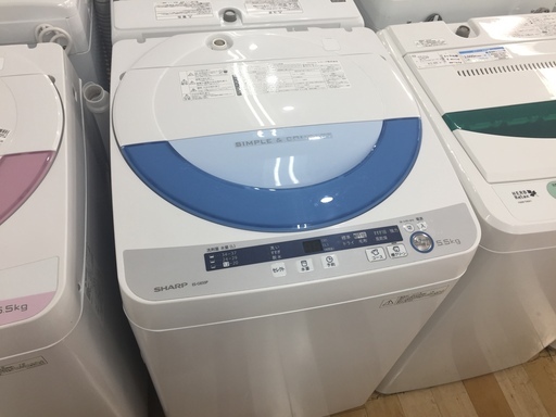安心の6ヶ月保証付！2015年製 SHARPの全自動洗濯機【トレファク岸和田】