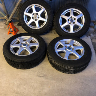 215/60r16 スタッドレスタイヤホイールセット！ - タイヤ、ホイール